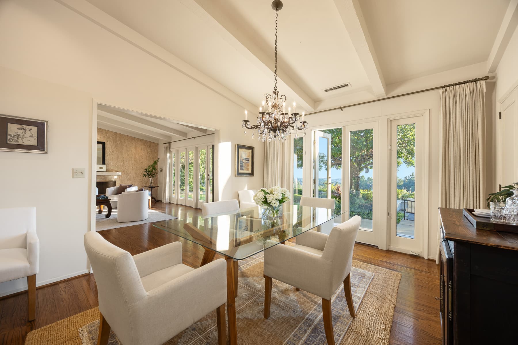 Elegant dining space